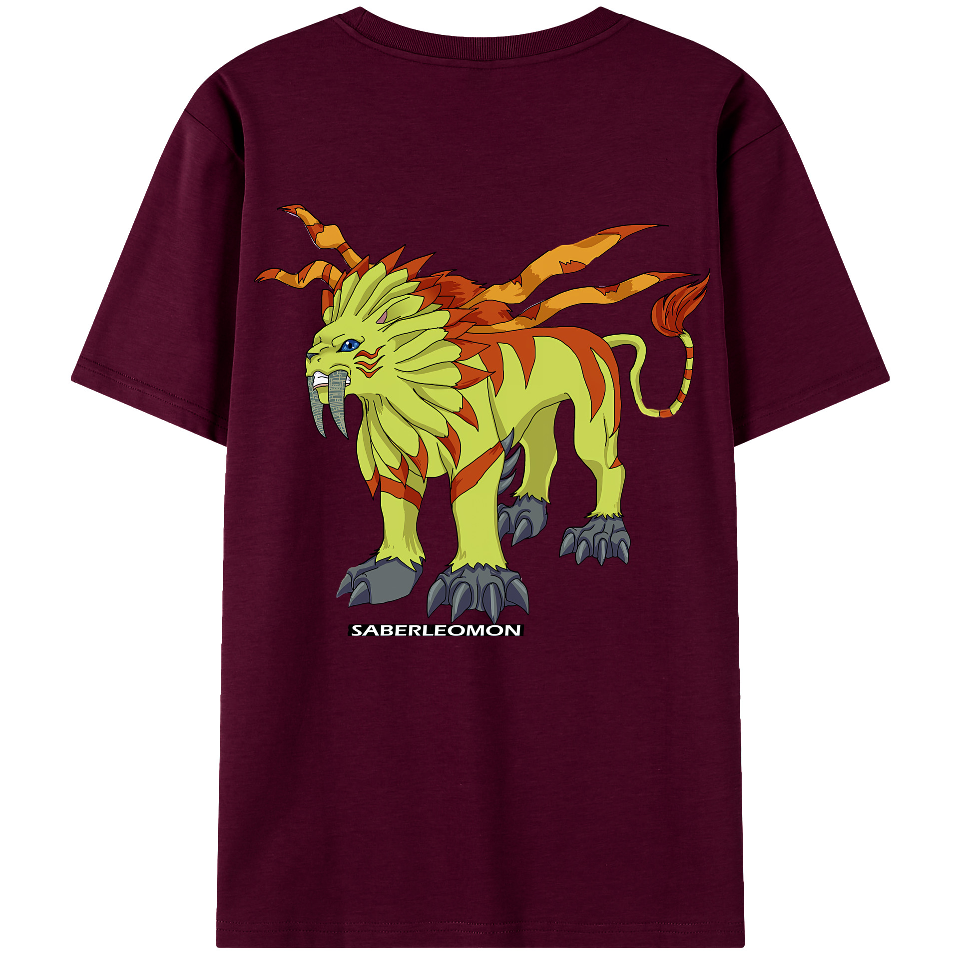 （画像用） Digimon デジタルモンスター/デジモン レディース半袖Tシャツ(バックプリント)